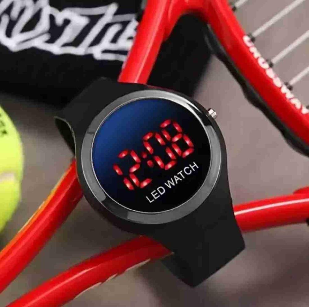 Luxury LED Digital Watch – Stylish Waterproof Touch Display Wrist Watch for Men